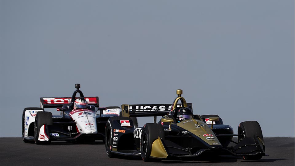 Marcus Ericsson practices at the Circuit of the Americas