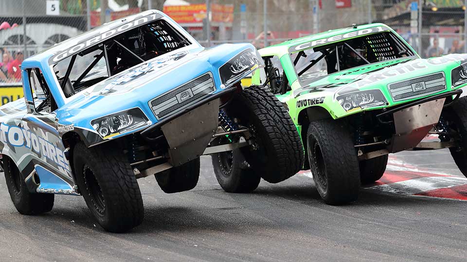 Stadium Super Trucks on Track