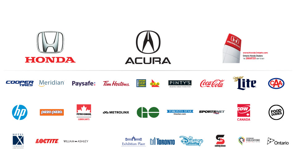 2018 Honda Indy Toronto Sponsors