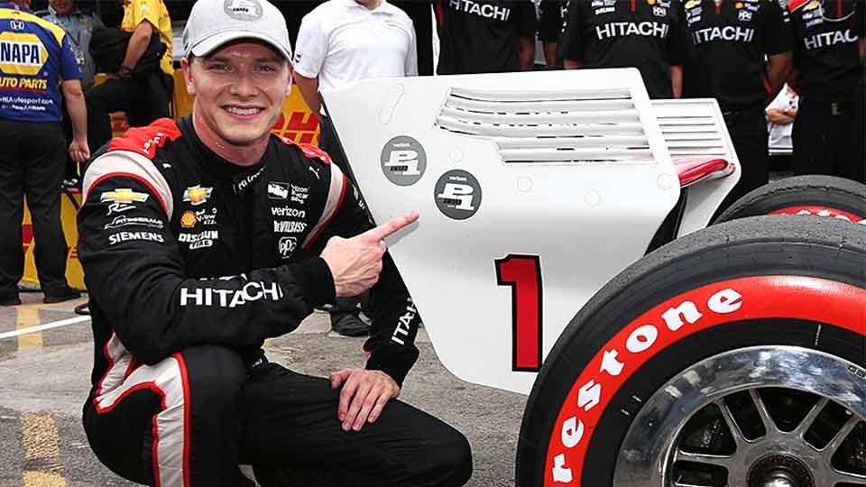 Joseph Newgarden takes the pole at Honda Indy Toronto