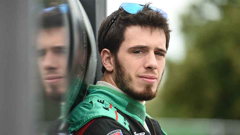 Canadian Indy Lights Driver Dalton Kellett